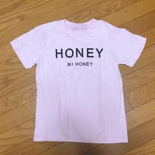 ハニーミーハニー(Honey mi Honey)のハニーミーハニー♡ロゴTシャツ(Tシャツ(半袖/袖なし))