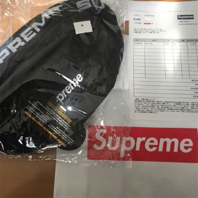 BlackSupreme 18SS Waist Bag Black