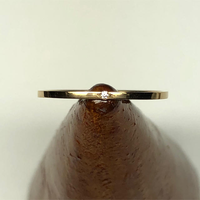 czダイヤ18kgpシンプル角リング(13号) レディースのアクセサリー(リング(指輪))の商品写真