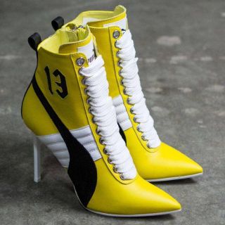 プーマ(PUMA)のミルク様専用 FENTY Rihanna HIGH HEEL SUEDE(ハイヒール/パンプス)