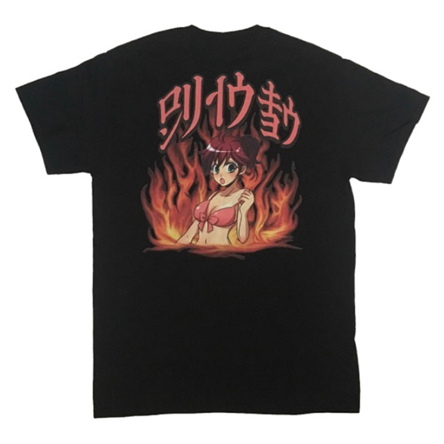 黒 LONELY TOKYO 論理 ANIMESM Tee 新品 メンズのトップス(Tシャツ/カットソー(半袖/袖なし))の商品写真