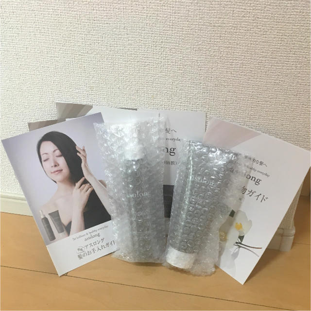 製薬アスロングのノンシリコン シャンプー&トリートメント セット コスメ/美容のヘアケア/スタイリング(シャンプー)の商品写真