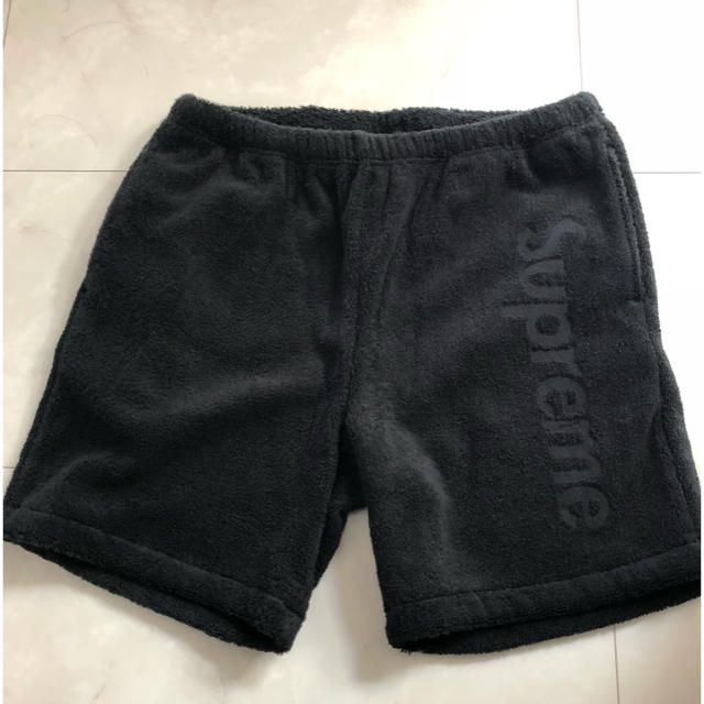 Supreme terry logo short pants www.bookbuzz.net
