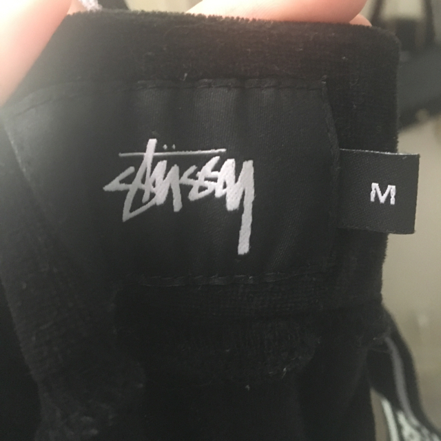 STUSSY(ステューシー)のstussy  ベロアサロペット レディースのパンツ(サロペット/オーバーオール)の商品写真