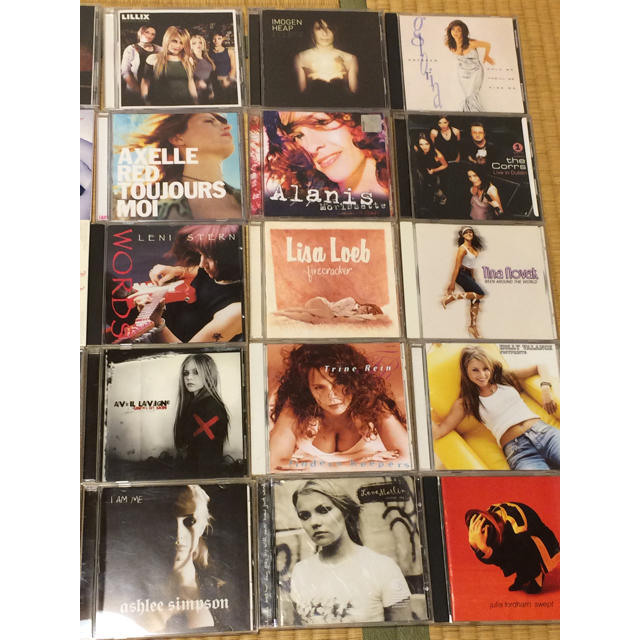 洋楽CD 女性アーティスト ロック、ポップス まとめ売り 洋楽CD 女性アーティスト ロック、ポップス まとめ売り