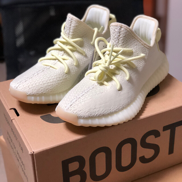 [25.5] adidas yeezy boost 350 v2 butter