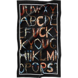 シュプリーム(Supreme)のsupreme Alphabet Beach Towel ビーチタオル(タオル/バス用品)