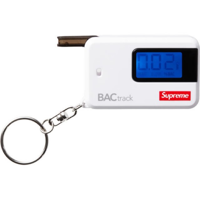 supreme bactrack keychainアルコールチェッカー