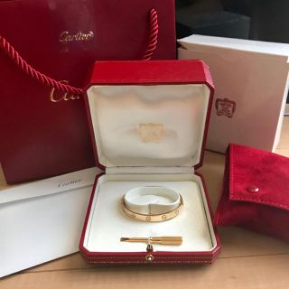 カルティエ(Cartier)の【Supreme様専用】カルティエ  ラブブレス   YG サイズ16(ブレスレット/バングル)