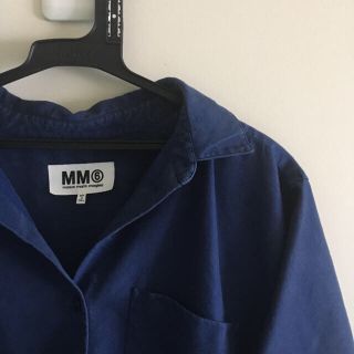 マルタンマルジェラ(Maison Martin Margiela)のMM6  ワンピース シャツワンピース(ひざ丈ワンピース)