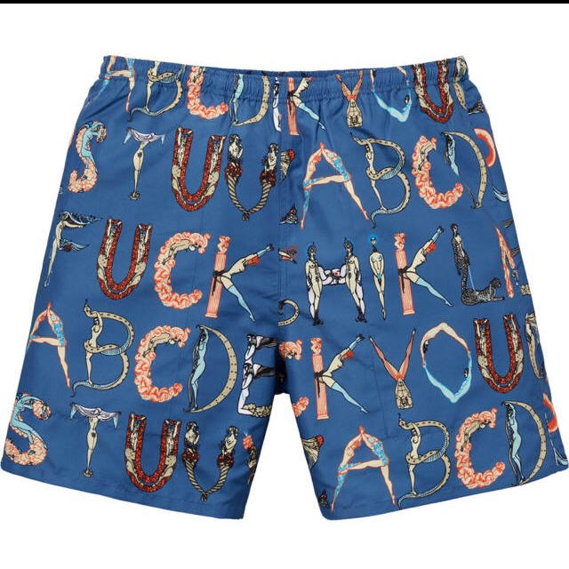 XL Supreme alphabet shorts アルファベット ショーツ