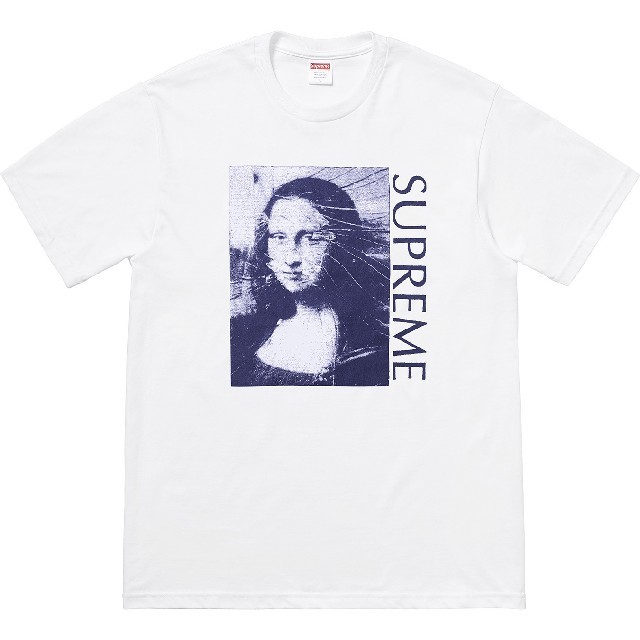 Supreme(シュプリーム)のsupreme モナリザTシャツ(白) メンズのトップス(Tシャツ/カットソー(半袖/袖なし))の商品写真