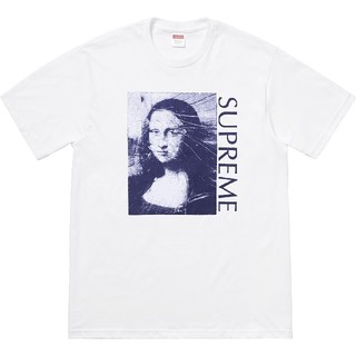 シュプリーム(Supreme)のsupreme モナリザTシャツ(白)(Tシャツ/カットソー(半袖/袖なし))