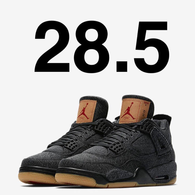 メンズnike airjordan4 LEVI'S 28.5