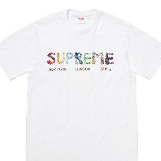 シュプリーム(Supreme)のsupreme rocks tee(白)(Tシャツ/カットソー(半袖/袖なし))