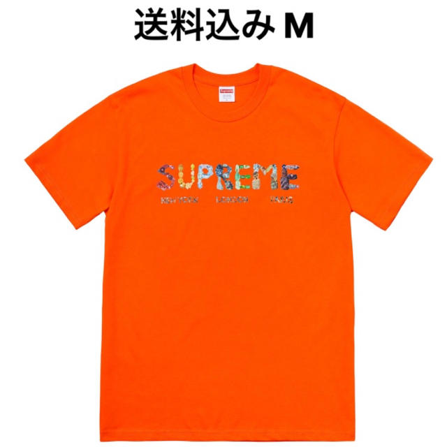 Supreme(シュプリーム)のM 送料込み supreme Rocks Tee オレンジ  メンズのトップス(Tシャツ/カットソー(半袖/袖なし))の商品写真