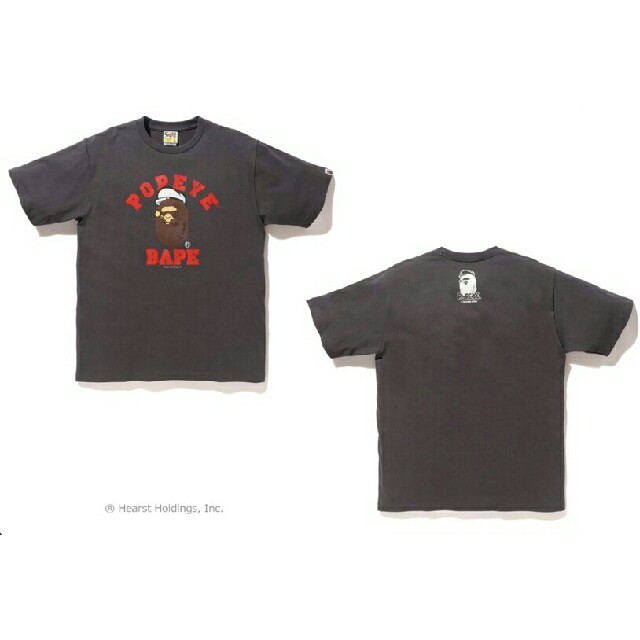 A BATHING APE - [ XLサイズ ] APE × POPEYE コラボ Tシャツの通販 by カルマ717 shop｜アベイ