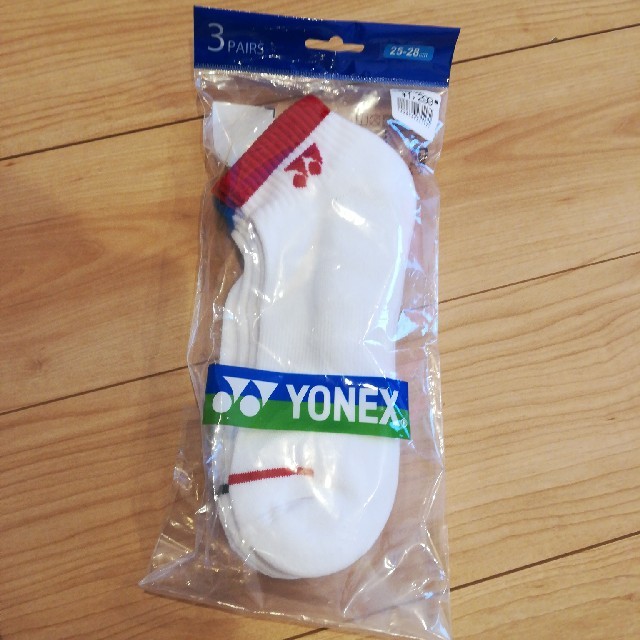 YONEX(ヨネックス)の新品YONEX ソックス3足組 25〜28cm靴下 メンズのレッグウェア(ソックス)の商品写真