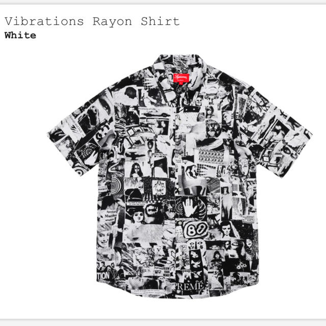 supreme  Vibrations Rayon Shirt L レーヨン