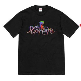 シュプリーム(Supreme)のsupreme tentacles tee 黒　M(Tシャツ/カットソー(半袖/袖なし))