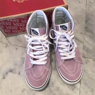 ヴァンズ ハイカットスニーカー パープル 紫色系 の通販 32点 Vansを買うならラクマ