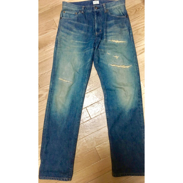 Varde77(バルデセブンティセブン)のVarde77 デニムパンツ ダメージ加工 SIZE 2 美品 メンズのパンツ(デニム/ジーンズ)の商品写真