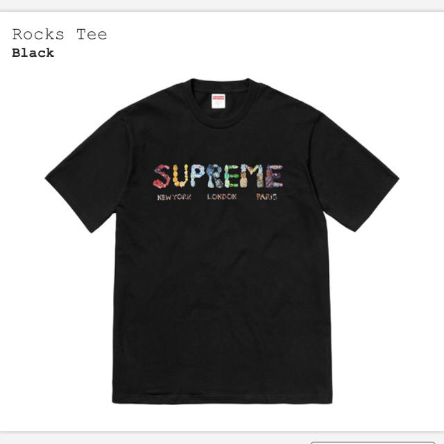 Tシャツ/カットソー(半袖/袖なし)supreme Rocks Tee