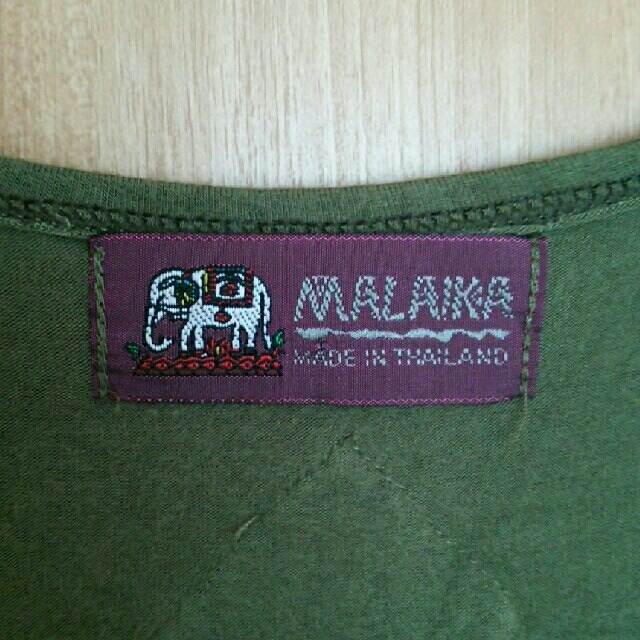 MALAIKA(マライカ)のボノロン様専用マライカ 袖無カットソー レディースのトップス(カットソー(半袖/袖なし))の商品写真