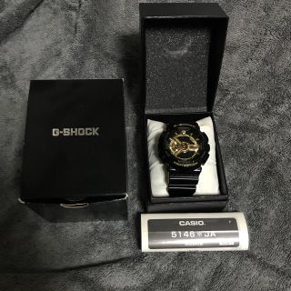 ジーショック(G-SHOCK)のG-SHOCK ブラック ゴールド(腕時計(デジタル))