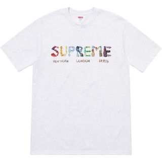 シュプリーム(Supreme)のsupreme rocks tee size XL color ash gley(Tシャツ/カットソー(半袖/袖なし))