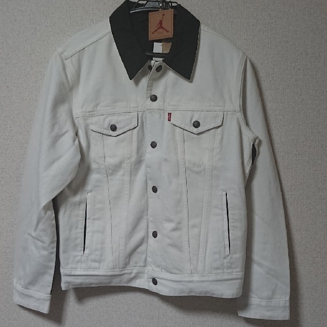 JORDAN REVERSIBLE TRUCKER JACKET(WHITE)ジョーダン