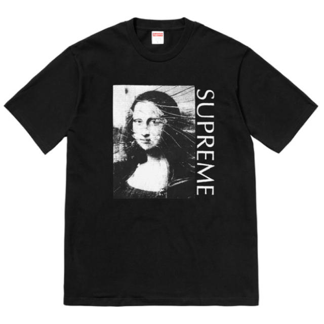 Supreme Mona Lisa Tee Black MTシャツ/カットソー(半袖/袖なし)
