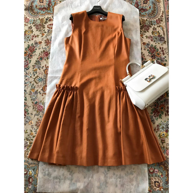 ✨フォクシーワンピース✨テラコッタ40 ✨フォクシーワンピース✨テラコッタ40