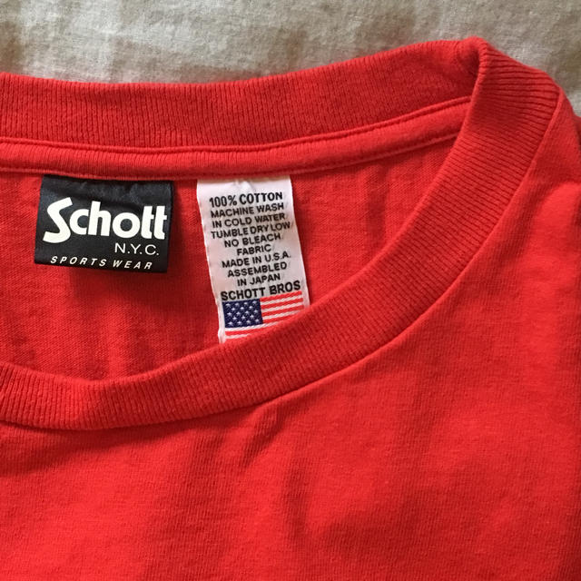 schott(ショット)のSchott ☆ ポケット付きTシャツ♫ メンズのトップス(Tシャツ/カットソー(半袖/袖なし))の商品写真