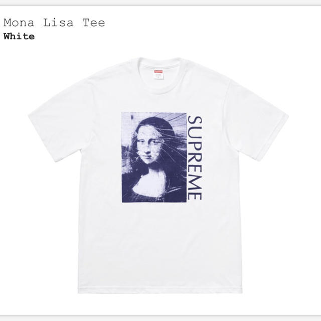 L Supreme Mona Lisa Tee White 白