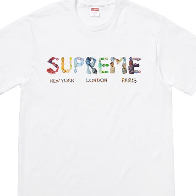 Supreme Rocks tee 白 L シュプリーム