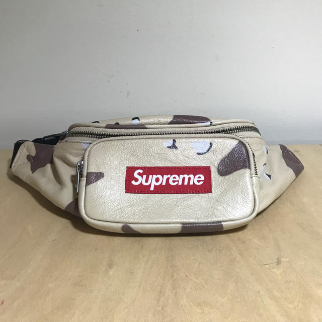 supreme レザー ウエストバッグ カモ supreme レザー ウエストバッグ カモ
