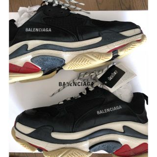 バレンシアガ(Balenciaga)の42 国内正規！ Balenciaga Triple S noir(スニーカー)