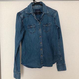 アメリカンイーグル(American Eagle)の美品 American eagle❤︎デニムシャツ(シャツ/ブラウス(長袖/七分))