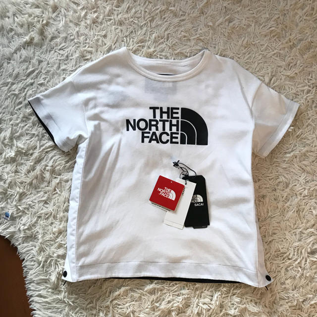 sacai(サカイ)のsacai × the northface ss tee レディース1 ホワイト レディースのトップス(Tシャツ(半袖/袖なし))の商品写真