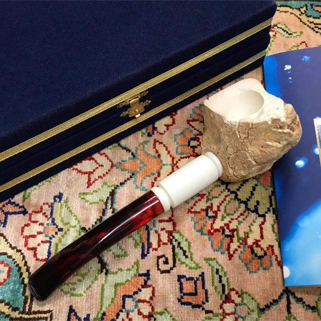 メシャムパイプ 希少バロック 海泡石 トルコ購入 未使用の通販 by Ra