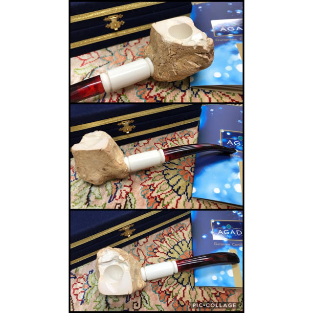 メシャムパイプ 希少バロック 海泡石 トルコ購入 未使用の通販 by Ra