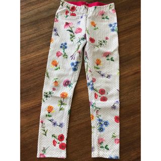 ザラキッズ(ZARA KIDS)のぴぽ様専用 ZARA KIDS 8/128cm 花柄10分丈スパッツ(パンツ/スパッツ)