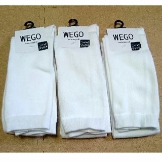 ウィゴー(WEGO)のWEGOニーハイソックス3足セット(ソックス)