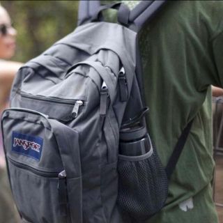 JANSPORT - ジャンスポーツ グレー 美品 バックパック リュック BIG ...