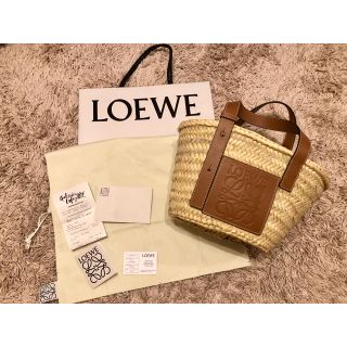 ロエベ(LOEWE)の7/7まで値下【日本完売/新品未使用】LOEWE ロエベ  Sサイズ カゴバック(かごバッグ/ストローバッグ)