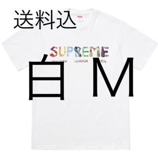 シュプリーム(Supreme)のM   白   (Tシャツ(半袖/袖なし))