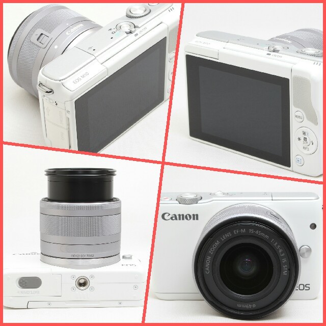 Canon - ❤Wi-Fi標準搭載＆自撮り❤高性能ミラーレス一眼♪Canon EOS ...