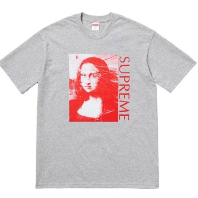 supreme mona lisa t モナリザ 灰 グレー S