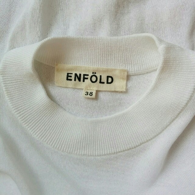 ENFOLD(エンフォルド)の美品♡エンフォルド ENFOLD カットソー セーター サマーセーター ニット レディースのトップス(カットソー(長袖/七分))の商品写真